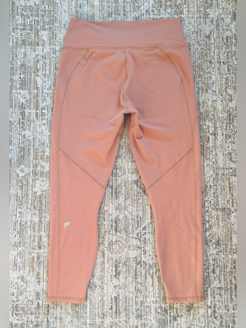 Fabletics Tan High-Waist Leggings